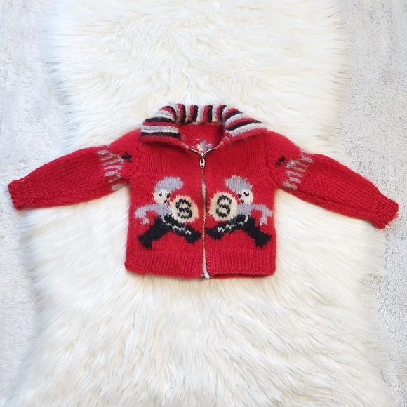 Hand Crafted Other - Vintage Handknit Circus Seal Theme Sweater